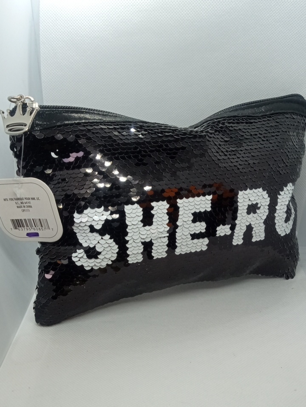 HALLMARK SEQUIN MAKE UP BAG